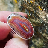 Coyomito Agate and Sterling Silver Ring