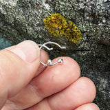 Sterling Silver Hoop- Small