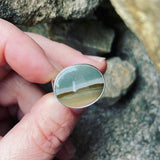Polychrome Jasper and Sterling Silver Ring