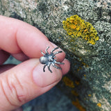 Sterling Silver Tarantula Post Earrings