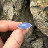 Blue Chalcedony and Sterling Silver Ring
