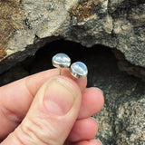 Moonstone and Sterling Silver Studs