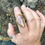 Coyomito Agate and Sterling Silver Ring