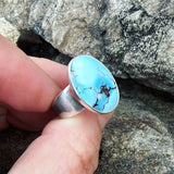 Golden Hills Turquoise and Sterling Silver Ring