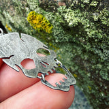 Sterling Silver Skull Earrings
