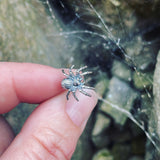 Sterling Silver Tarantula Post Earrings