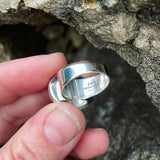 Polychrome Jasper and Sterling Silver Ring