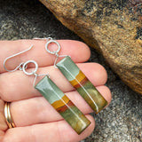Rocky Butte Jasper and Sterling Silver Earrings