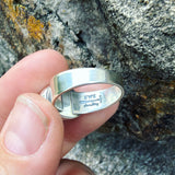 Chrysoprase and Sterling Silver Ring