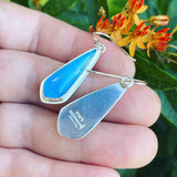 Ice Agate and Sterling Silver Earrings