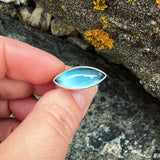 Blue Topaz and Sterling Silver Ring