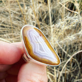Coyomito Agate and Sterling Silver Ring