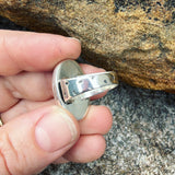 Hubei Turquoise and Sterling Silver Ring