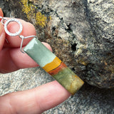 Rocky Butte Jasper and Sterling Silver Earrings