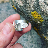 Polychrome Jasper and Sterling Silver Ring