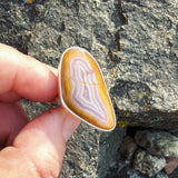 Coyomito Agate and Sterling Silver Ring