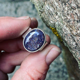 Iolite Sunstone and Sterling Silver Ring