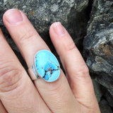 Golden Hills Turquoise and Sterling Silver Ring