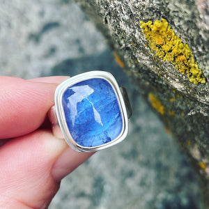 Tanzanite and Sterling Silver Ring