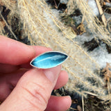 Blue Topaz and Sterling Silver Ring