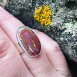 Coyomito Agate and Sterling Silver Ring