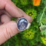 Iolite Sunstone and Sterling Silver Ring