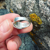 Blue Topaz and Sterling Silver Ring