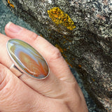 Queensland Agate and Sterling Silver Ring