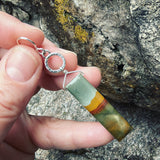Rocky Butte Jasper and Sterling Silver Earrings