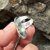 Queensland Agate and Sterling Silver Ring