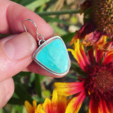 Kingman Turquoise and Sterling Silver Earrings