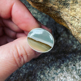 Polychrome Jasper and Sterling Silver Ring