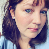 Sterling Silver Minnesota Post Earrings