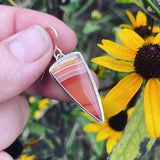 Carnelian and Sterling Silver Earrings