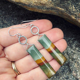 Rocky Butte Jasper and Sterling Silver Earrings