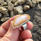 Coyomito Agate and Sterling Silver Ring