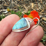 Labradorite and Sterling Silver Earrings