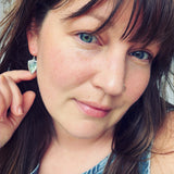 Labradorite and Sterling Silver Earrings