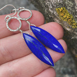 Lapis and Sterling Silver Earrings