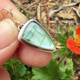 Labradorite and Sterling Silver Earrings