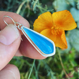 Ice Agate and Sterling Silver Earrings