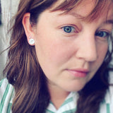 Sterling Silver Michigan Post Earrings