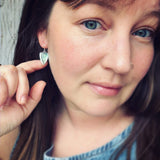 Labradorite and Sterling Silver Earrings