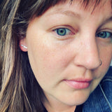 Madeline Island Sterling Silver Post Earrings