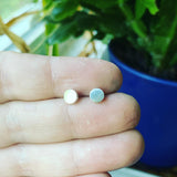 Sterling Silver Dot Earrings