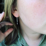 Sterling Silver long dangles