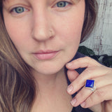 Lapis Lazuli and Sterling Silver Ring