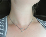 Sterling Silver Heart Necklace