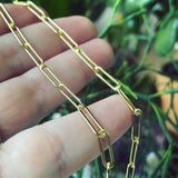 14K Gold-filled Flat Oval Cable Chain