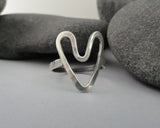 Sterling Silver Heart Ring